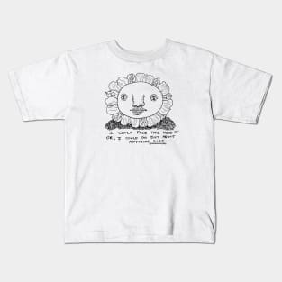 Face this head-on Kids T-Shirt